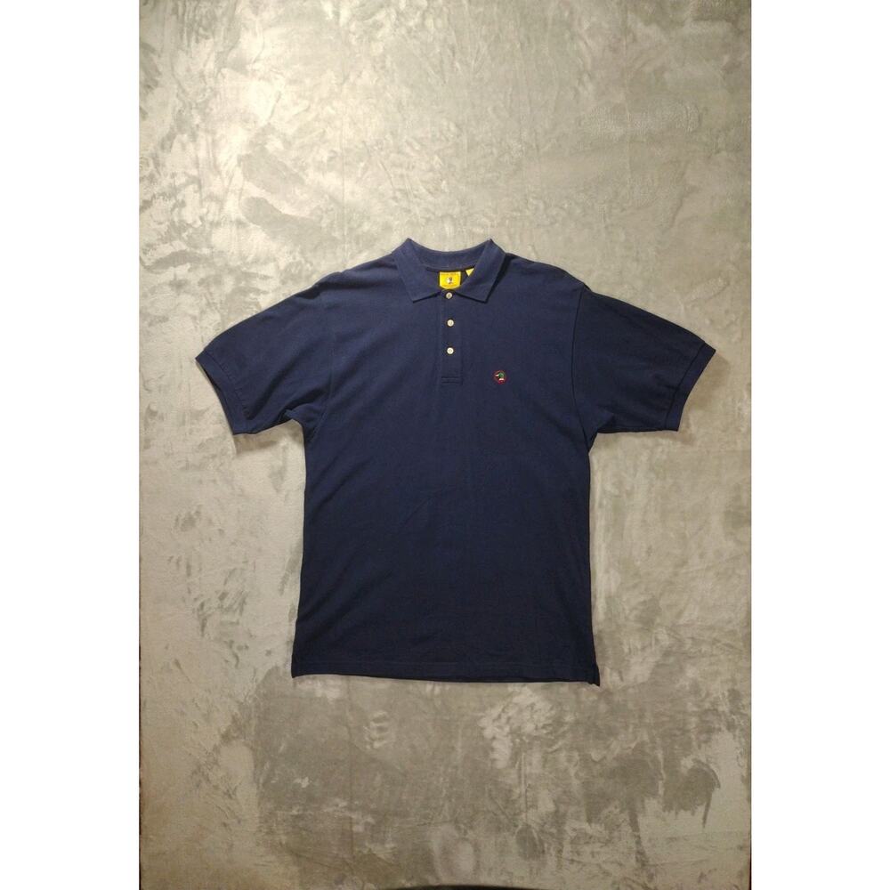 Duck Head Polo Mens L Navy Blue Shirt 100% Cotton Golf Tennis Pickleball